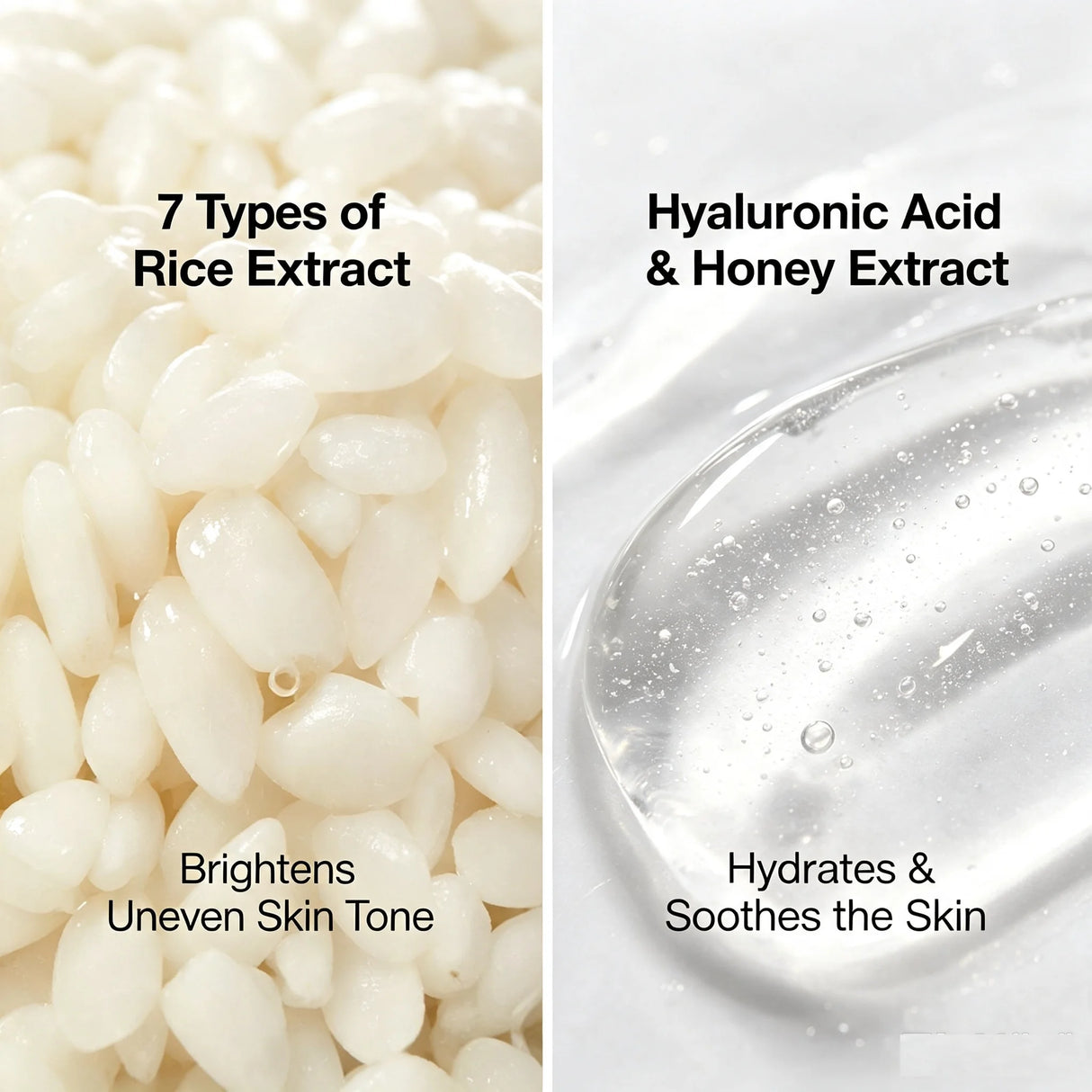 Rice ceramide 7 Hydrating Serum 50ml Moisturizing Face Serum, Non-comedogenic Fragrance Free, Sensitive Dry Skin