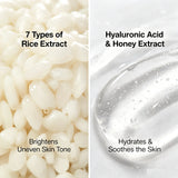 Rice ceramide 7 Hydrating Serum 50ml Moisturizing Face Serum, Non-comedogenic Fragrance Free, Sensitive Dry Skin