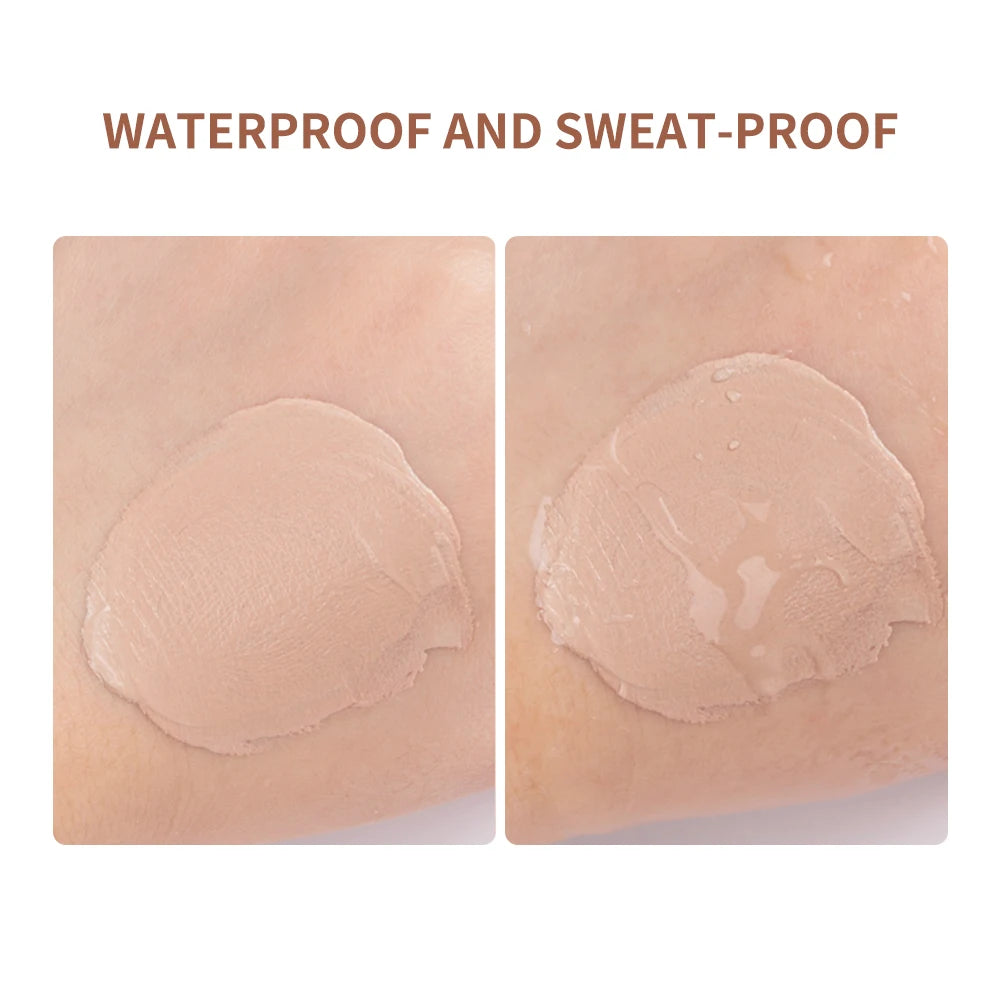 4 In 1 Foundation Long-wearing Moisturizing Waterproof Concealer Even Skin Tone SPF 30 Liquid Hydrating Full Coverage Concealer