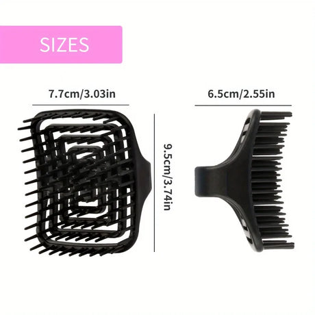 WANMEI Scalp Massage Shampoo Brush - Deep Cleansing & Exfoliation, TPEE Hollow Design, Easy Hair Care