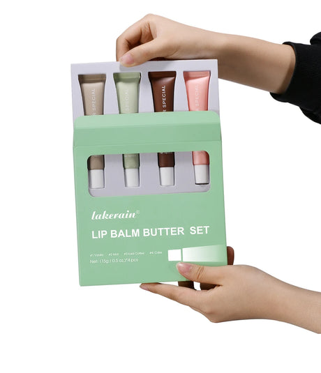 Mirror Lip Balm Butter Set Deep Moisturizing Lip Glaze Gross Smoothing Color Lips Oil Long Lasting Nourishing Lip Care Cosmetics