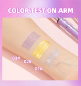 Diamond Glitter Mascara Fast Dry Eyelashes Curling Extension Makeup Waterproof Long-lasting Lengthens Eye Lash Black 4D Mascara