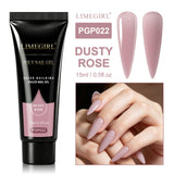 LIMEGIRL 25Colors Poly Extension Nail Gel For Nails Art Acrylic Manicure Design UV Varnishes Semi Permanent Quick Extension Gel