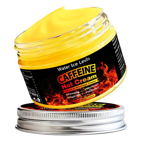 60g Caffeine Thermal Massage Cream - Deeply Nourishing and Firming Moisturizing Cream for Face and Body, Ideal for Exercise, Enhances the Moisturizing System, Moisturizing Cream
