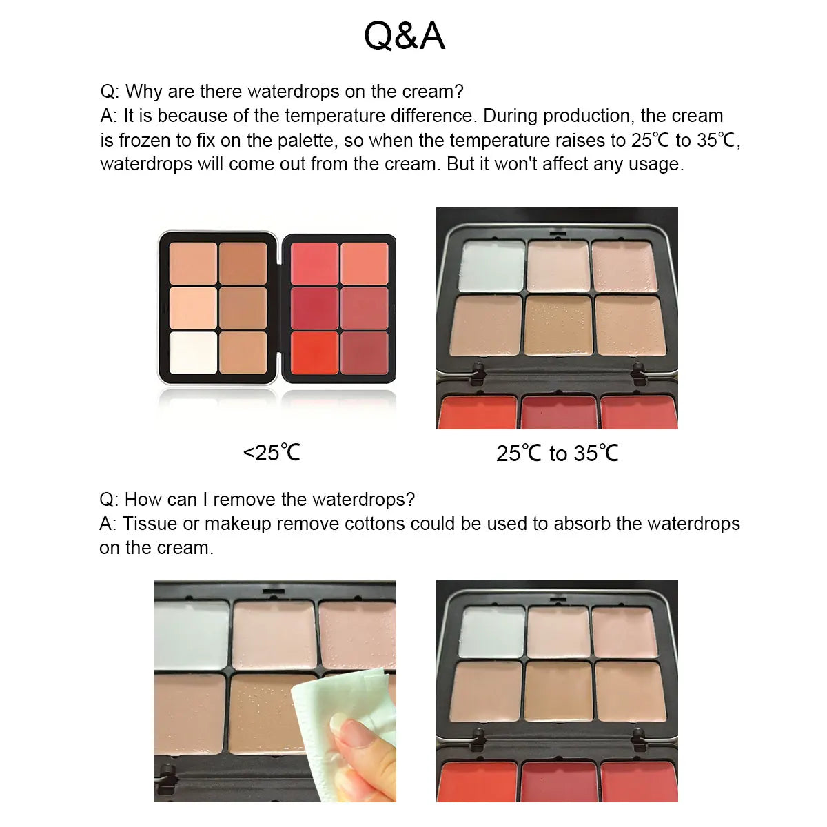 12-color concealer palette Matte highlighter contour makeup palette creamy
