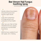 Bee Venom Nail Fungus Repair Spray Gray Nail Treatment Onychomycosis Paronychia Removal Relieve Foot Odor Hand Foot Nail Care