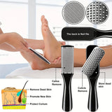 Stainless Steel Pedicure Tool Set Foot Care Kit Foot File Callus Remover Dead Skin Trimming Supplies For Home Personal Foot Spa Daily Maintenance