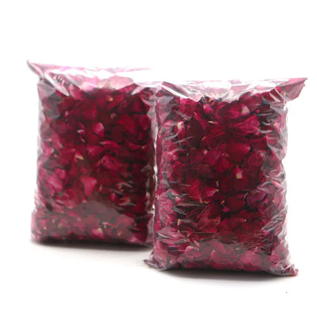 100/250/500g Pure Natural Rose Petal Bath Real Flower Bath Foot Bath Hot Spring Homestay Milk Bubble Bath Foot Bath Health Bath