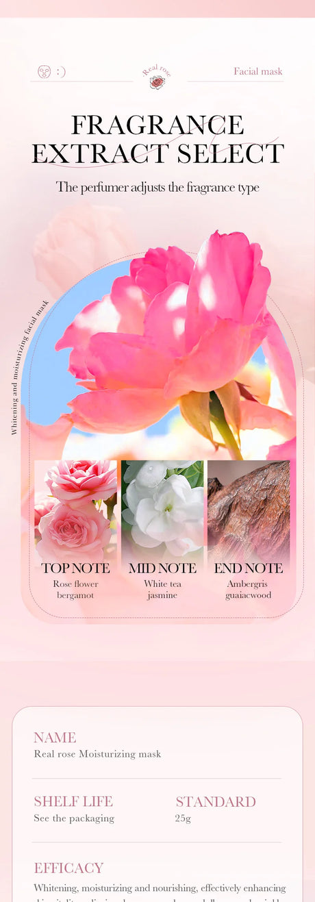 10pcs SADOER Fruit Floral Fragrance Face Mask Moisturizing Firming Hydrating Chamomile Blueberry Facial Masks For Face Skin Care