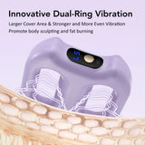 Electric Full-Body Fascia Ring Portable Vibration Fascia Massager Fat Burning Body Weight Loss Deep Tissue Muscle Relief & Relax