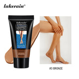 100ml Leg Makeup Long-lasting Waterproof And Anti-Transfer Concealer Even Skin Tone Wheat Tan Brown Liquid Foundation