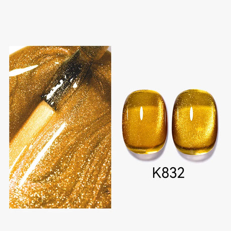 MAYCHAO Cat Eye Magnetic Gel Nail Polish Glitter Effect Semi Permanent Soak Off UV Gel Varnish Manicure For Nail Art