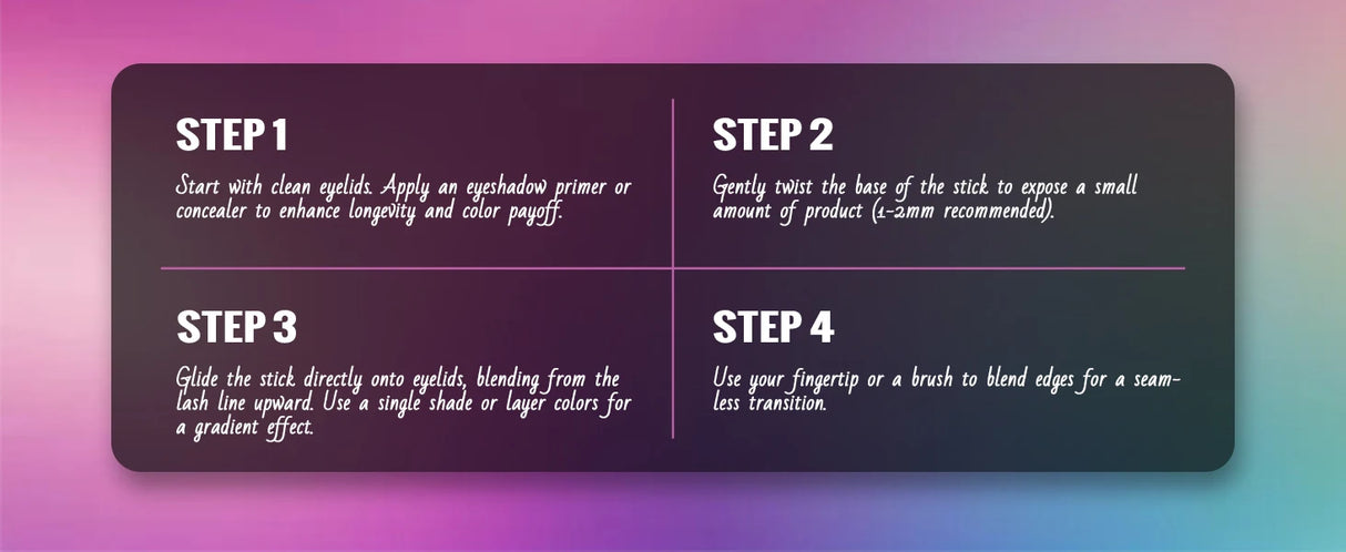 CHARMACY Multichrome Eyeshadow Pen Double Head Multichrome Eye Shadow Glitter for Eyes Waterproof Professional Maquillaje