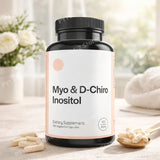 Women Myo & D-Chiro Inositol Capsule Daily Nutrition Supplements for Hormonal Balance and Ovarian Health Support 120 Count