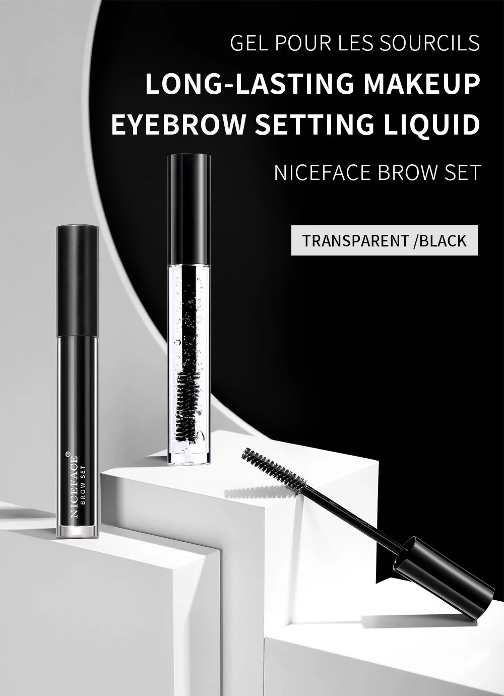 NICEFACE Eyebrow Styling Gel Waterproof Transparent Eyebrow Wax Set Brow Gel For Eyebrow Long-lasting Makeup Eyebrow Sculpt Soap