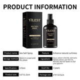 Sea Salt Hair Style Spray 170ml for Curly Hair Volume & Light Hold Salt Water Texturizing Spray for Men Women Hair Fixing Care