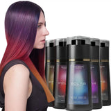 Hair Dye Coloring Shampoo 3 in 1 Instant Hair Dye Shampoo Nourish Long Lasting Color Dye For Women &Men Gray Hair Coverage 200ML