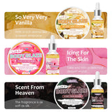 Body Glaze & Body Oil Combination Various flavors Non-greasy Hydrating and moisturizing Body Lotion Massag