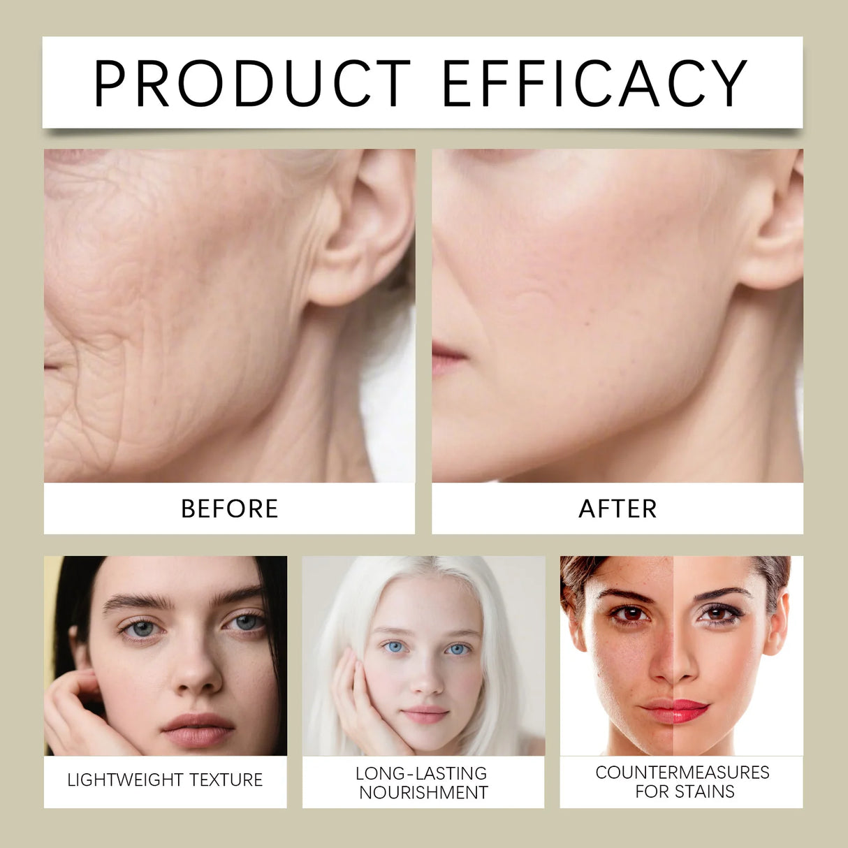Copper Peptide Serum Hyaluronic Acid Tighten Skin Barrier Repair Deep Hydration Antioxidant Sensitive Dry Skin Face Serum 30ml