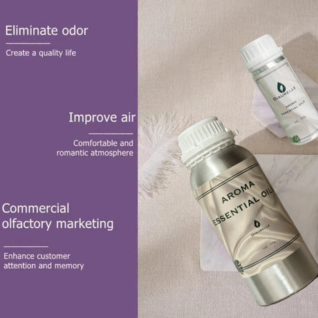 DIAURELLE 100mL Aroma Diffuser Essential Oils 8-Times Concentrated Essence Perfume Flavoring Home Fragrance Air Freshener