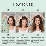 Volumizing Dry Shampoo Spray Oil Control Refreshing No Wash Instant Volume Lightweight Fluffy Root Lift Hair Mist All Hair Types