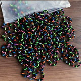 50/100Pcs Hair Bands for Children Colorful Nylon Scrunchie Hair Ties Rubber Band Kids Elastic Hair Leagues Girl Accessories