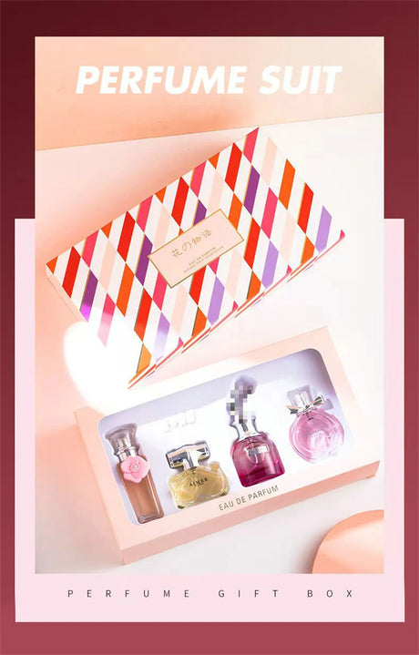 Classic Brand Perfume Women Eau de Parfum Femme 100ml Club De Nuit Perfumes Feminino Gift Box 4Pcs Set Floral Fruity Scent Spray