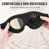Eye Mask Blindfold For Unisex Soft Tiredness Relief Eye Cover Natural Sleeping Blind Eye Patch Skin Care Tool