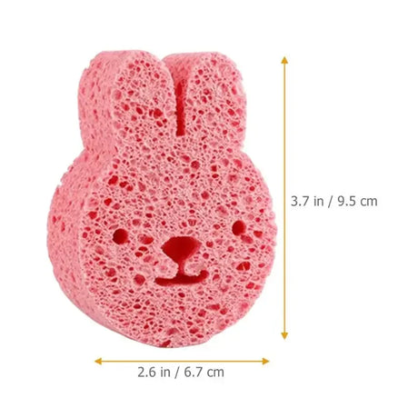 Children's Bath Sponge Sponges Body Wash Bathing Cute Frosted Wood Pulp Baby Shower Wood Pulp Cellulose Scrubber for Tools Bath