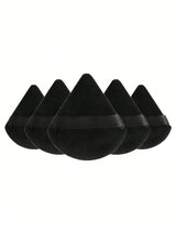50/40/30/20/10/5 Triangular Velvet Puffs, Reusable Puffs, Face and Eye Makeup Puffs, Foundation Make-up Powder Makeup Tools