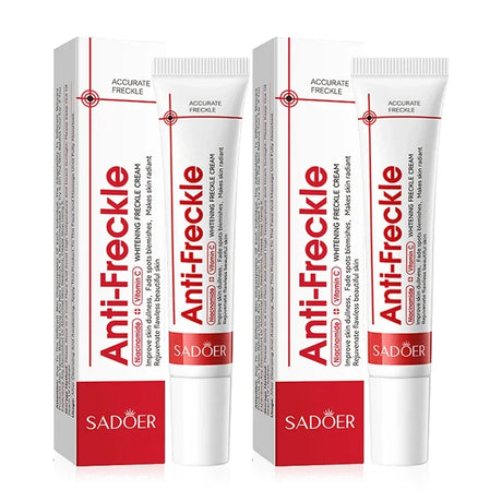 SADOER Anti Freckle Cream Face Brightening Creams Spot Removing Anti-aging Moisturizing Freckles Removal Facial Cream Skin Care