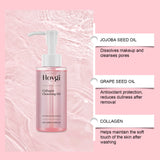 Collagen Makeup Remover Oil Jojoba Oil Makeup Remover Deep Cleansing Pore Dirt Gentle Daily Emulsifying Facial Cleanser Cosmetic