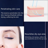 Double Care Essence Eye Set Eyes Repair Cream Eye Cream For Wrinkles Dark Circles Eye Bags Anti Age Firming Hydrating 3pcs