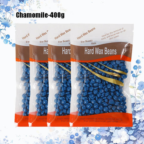 1000g/400g/50g Hot Wax Hair Removal Depilatory Waxing Wax Beads For Wax Heater Painless for Body Hairs Removal Beans