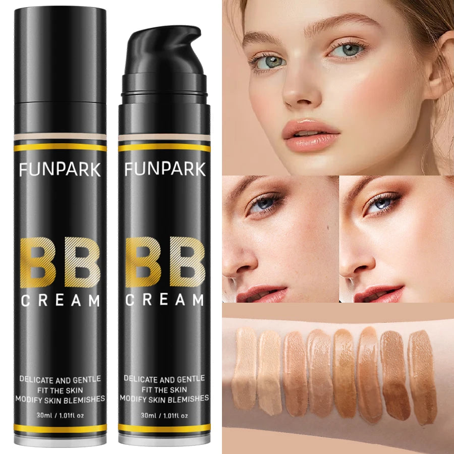 8 Colors CC Cream Foundation Moisturizing Concearler Long Lasting Waterprooof Oil  Facial Base Makeup Natural Brightening Covera
