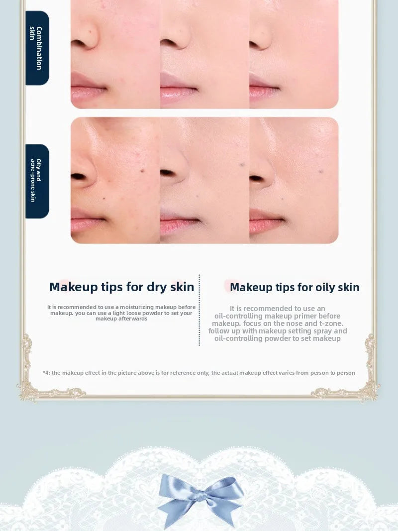 Flower Knows Makeup Base Garden Air Cushion Foundation CC Cream Skin Friendly Concealer Makeup Moisturizing Natural Coverage