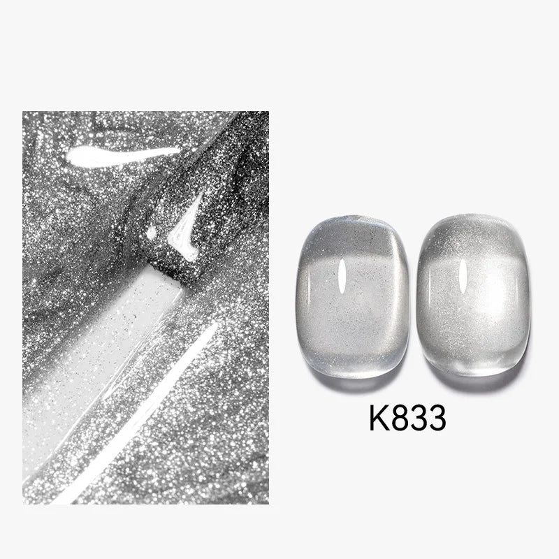 MAYCHAO Cat Eye Magnetic Gel Nail Polish Glitter Effect Semi Permanent Soak Off UV Gel Varnish Manicure For Nail Art