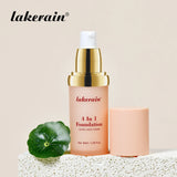 4 In 1 Foundation Long-wearing Moisturizing Waterproof Concealer Even Skin Tone SPF 30 Liquid Hydrating Full Coverage Concealer