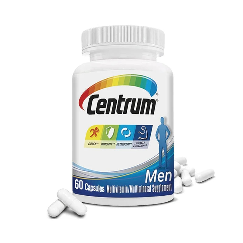 Multivitamin for Men, Multivitamin/Multimineral Supplement with Vitamin D3, B Vitamins and Antioxidants, Gluten Free, Non-GMO