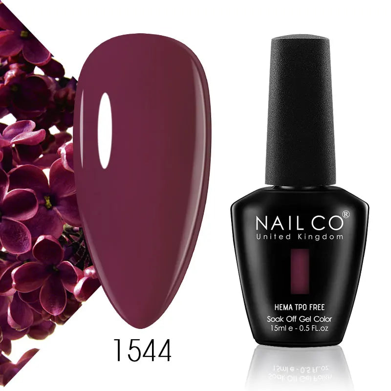 NAILCO 15ml HEMA FREE TPO FREE Top Base Coat Nail Gel Polish Supplies Vernis Semi Permanent Nail Art Manicure Gel Ongle UV Nails