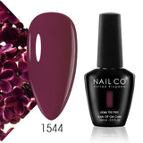 NAILCO 15ml HEMA FREE TPO FREE Top Base Coat Nail Gel Polish Supplies Vernis Semi Permanent Nail Art Manicure Gel Ongle UV Nails