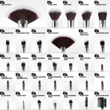 32Pc Makeup Brush Set Cosmetic Tools for Powder Eye Shadow Foundation Blush Blending Beauty Makeup Brush Kit for Makeup Starters