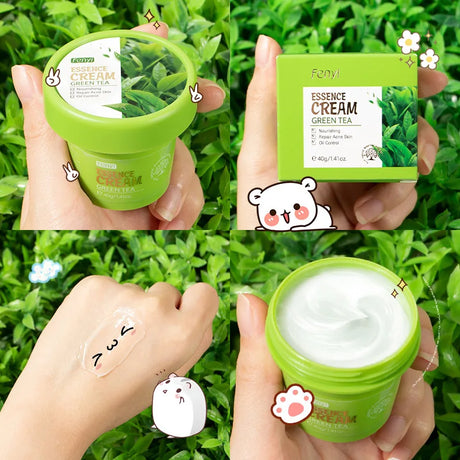 Green Tea Skin Care Kit Korean Cosmetic Moisturizing Exfoliate Beauty Face Care Set For Women Sakura Products kit