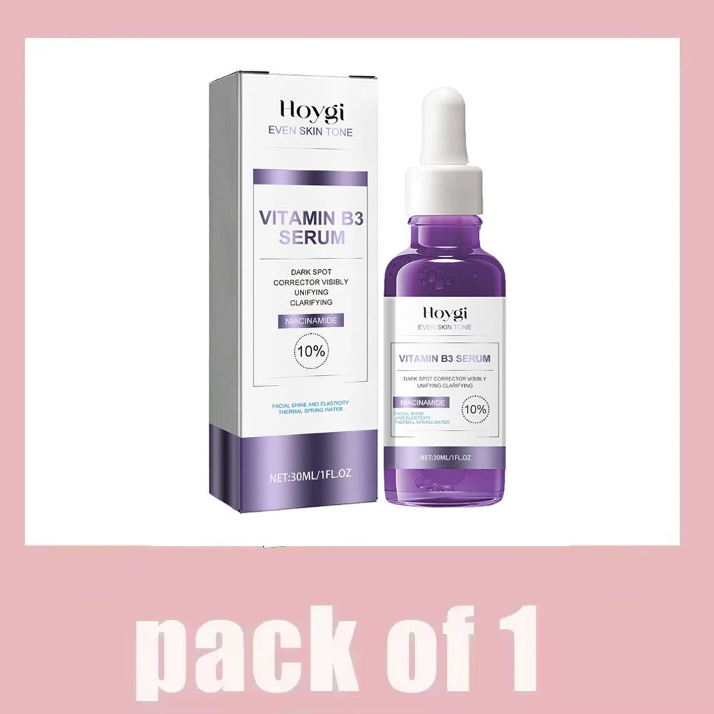 Anti Wrinkle Facial Serum Dark Spots Removal Anti Aging Fade Acne Marks Smooth Fine Lines Firming Vitamin B3 Whitening Essence