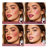 Lip & Cheek Dual-use Balm Brighten Nourishing Formula Smooth Fresh Texture Long-lasting Hydration Magnetic Case Design 2in1 Balm