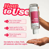 pH Balance Feminine Wash with Boric Acid | Supports Odor Control | Cleanses Discharge | Promotes Healthy Intimate Balance