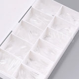 550pcs Soft Gel Nail Tips Medium Short Almond Coffin Full Cover Matte Extension Tool Acrylic Press on Nail French Manicure Decor