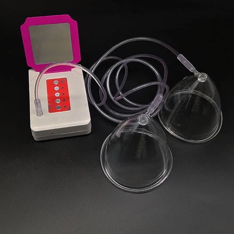 Electric Chest Massage Machine Vacuum Suction Breast Enlargement Device Buttock Firm Lifting Cupping Butt Enhancer Pump Cup