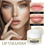 Collagen Lip Balm & Sleep Mask Deep Moisturizing Hydrating Smooth Lip Fine Lines Gentle Exfoliating Dry Dead Skin Daily Lip Care