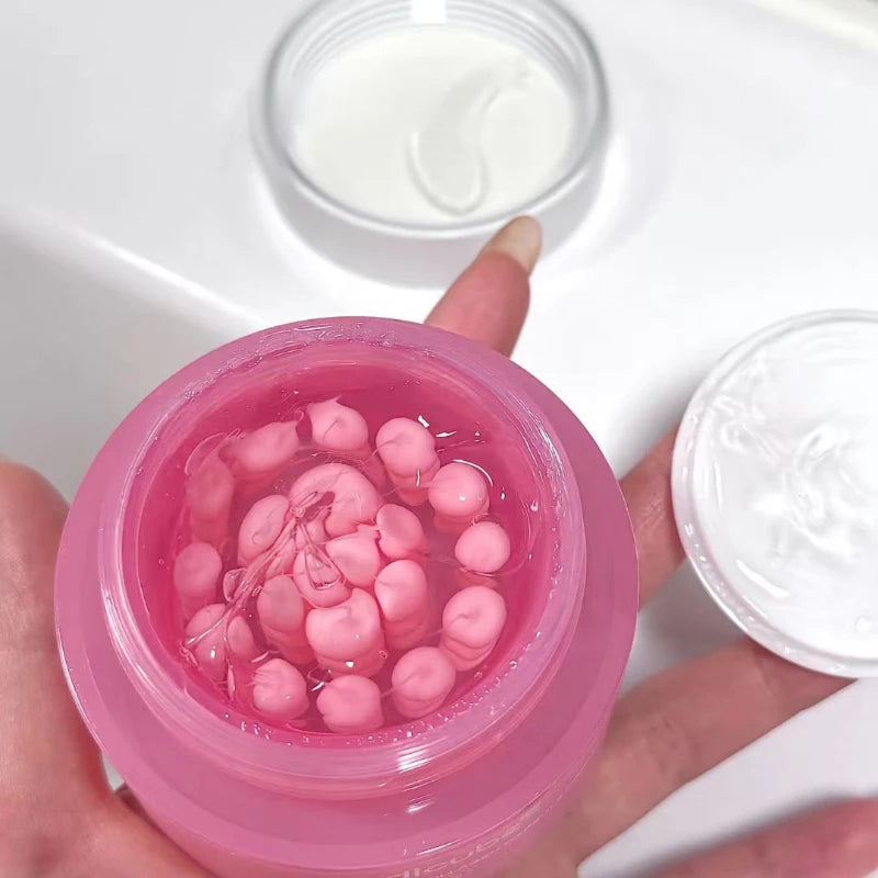 KOEC PDRN Pink Collagen Capsule Cream Anti-Wrinkle Hydrating Glowing Increase Elasticity 5% Niacinamide Hydrolyzed Collagen